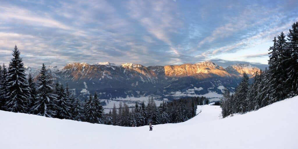 Skifahren im grünen Herzen Österreichs